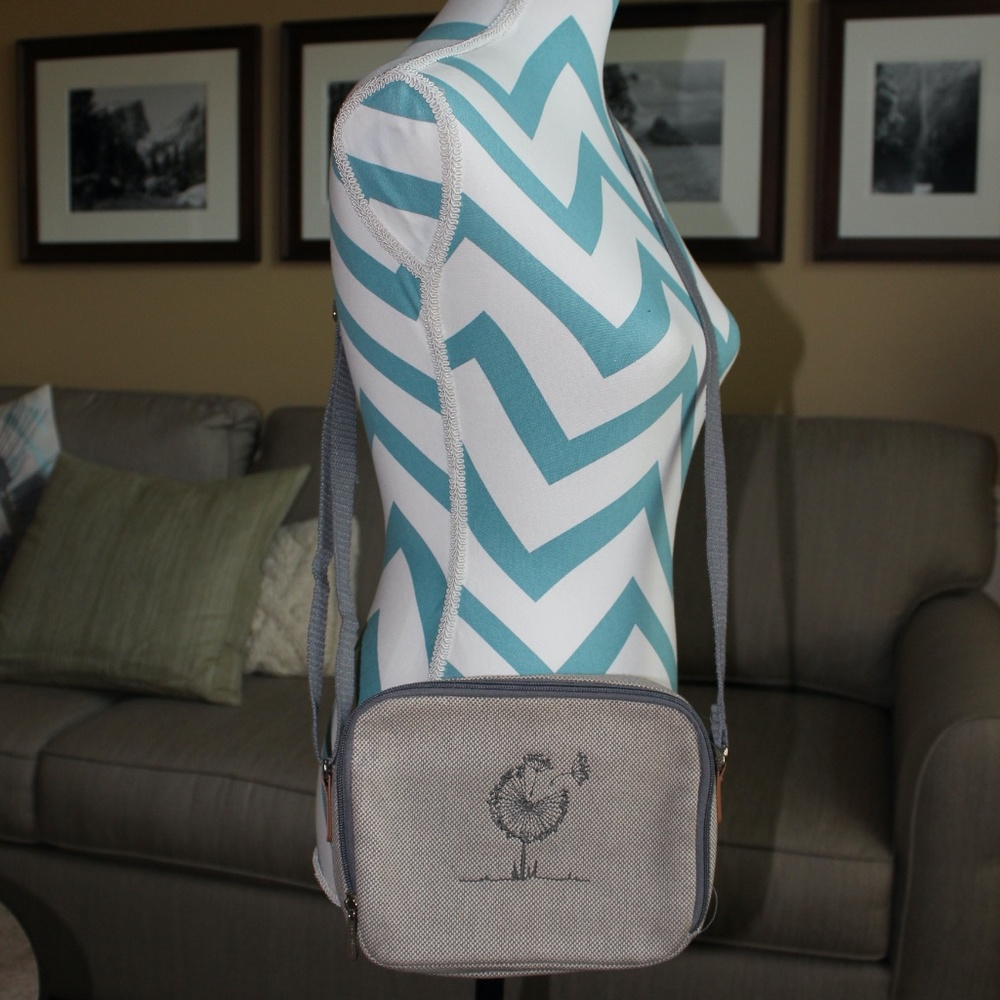 Thirty-One Double Zip Crossbody - Picture 8 of 9